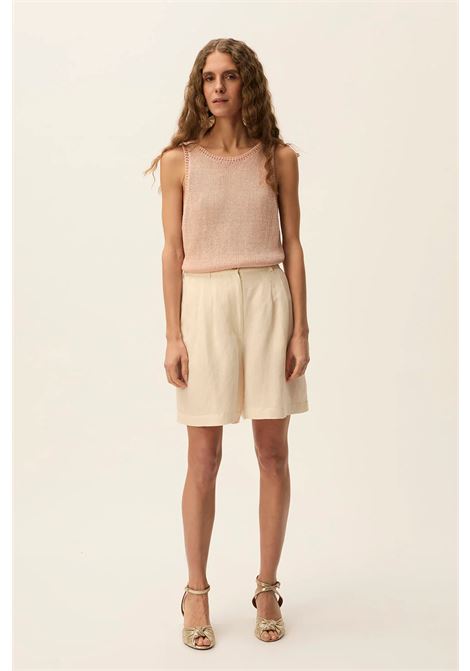 Des Petits Haut - Bermuda shorts Tahini cream Des Petits Hauts |  | 1E250456CREME